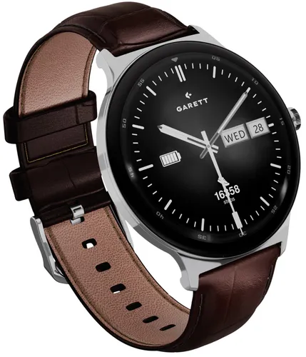 Smartwatch GARETT Quantum Srebrny