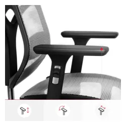 Fotel DIABLO CHAIRS V-Basic Czarno-szary