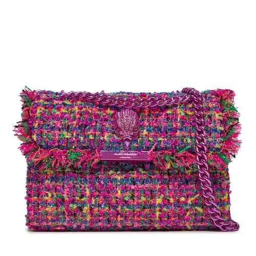 Kurt Geiger 690-Geantă Mini Kensington Din Tweed 2949758609 Fushia Cmb