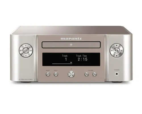 Amplituner Marantz Melody X M-CR612 2.1-kanałowy Wi-Fi Bluetooth AirPlay Srebrno-złoty