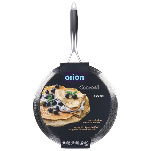 Patelnia do naleśników stalowa COOKCELL 29 cm