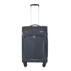 Poszerzana średnia walizka American Tourister Summerfunk - navy