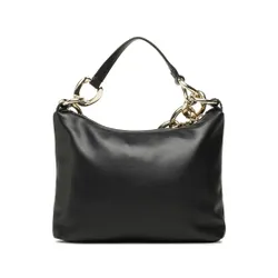 Geanta Patrizia Pepe 8b0076 / E005-K437 negru / aur deschis