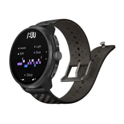 Zegarek sportowy Suunto Race 2 Titanium Black 49mm GPS Czarny-tytanowy