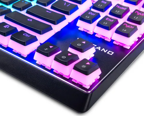 Klawiatura Modecom Volcano Lanparty Pudding Edition Outemu Blue (K-MC-LANPARTY-U-RGB-BLUE-PUDD)