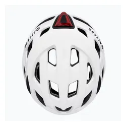 Kask rowerowy ATTABO Bonkers z lampką LED biały