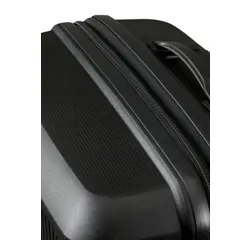 Walizka duża poszerzana American Tourister AeroStep - black