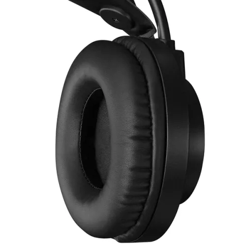 Słuchawki przewodowe z mikrofonem Rampage RM-K27 X-Jammer Nauszne Czarny