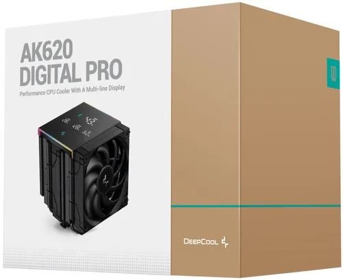 Chłodzenie DeepCool AK620 Digital Pro Czarny