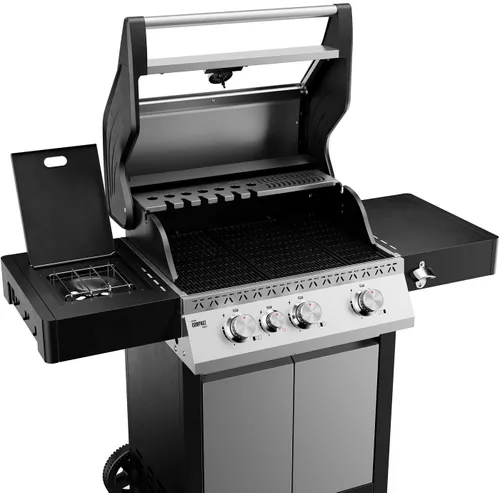 Grill gazowy KOLER Krone Compact Srebrny 15.5 kW 60 x 46 cm