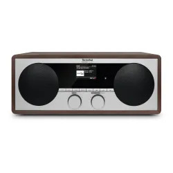Radioodbiornik TechniSat DigitRadio 451 CD IR Radio FM DAB+ Internetowe Bluetooth Brązowy