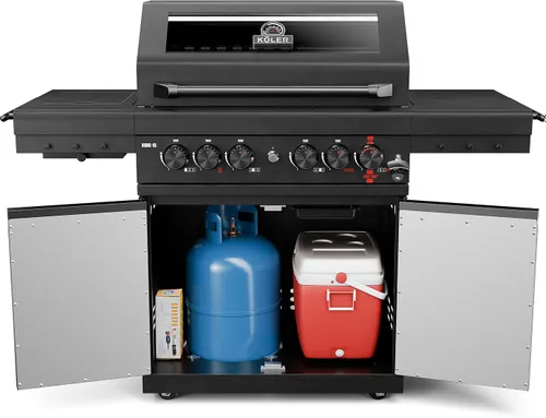 Grill gazowy KOLER Krone S2 Black 21.6 kW 74 x 46 cm