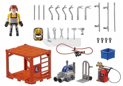 PLAYMOBIL City Action 70774 Produkcja kontenerów