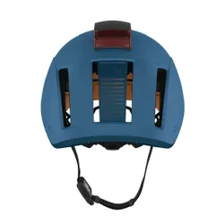 Kask rowerowy LAZER Next KinetiCore Niebieski Miejski z lampką (rozmiar L)
