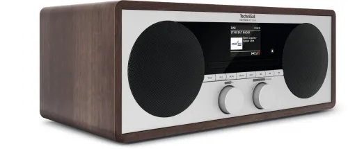 Radioodbiornik TechniSat DigitRadio 451 CD IR Radio FM DAB+ Internetowe Bluetooth Brązowy