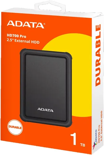Dysk ADATA HD700 Pro 1TB HDD Czarny