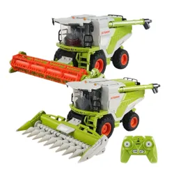 Zdalnie sterowany kombajn COIL RC zabawka na pilota światło dźwięk dym skala 1:24