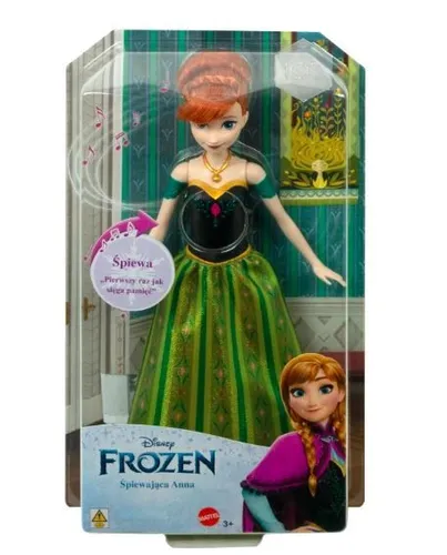 Mattel Disney Frozen Поющая кукла Анна