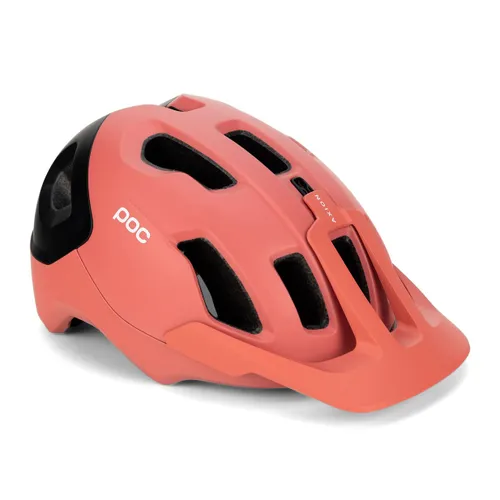 Kask rowerowy POC Axion Race MIPS ammolite coral/uranium black matt