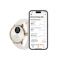 Smartwatch Withings ScanWatch Light 37 мм розовое золото