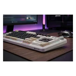 Klawiatura ATTACK SHARK X98 Pro Biało-czarny