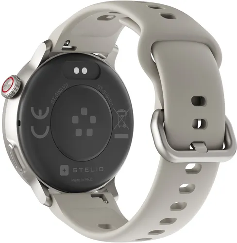 Smartwatch STELIO Activ AI GPS 46mm Srebrny