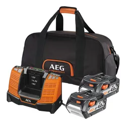 AEG Powertools Şarj Cihazı SETİ LL1840BL ile 4 Ah PRO Batarya