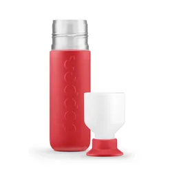 Butelka termiczna na wodę Dopper Insulated 350 ml - deep coral