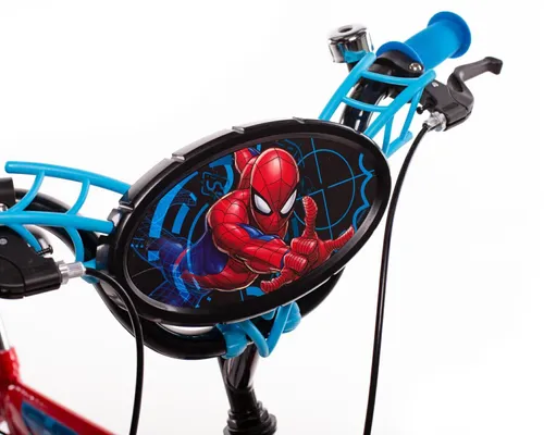 Rower dziecięcy HUFFY Spider-Man 16 cali dla chłopca Czerwony