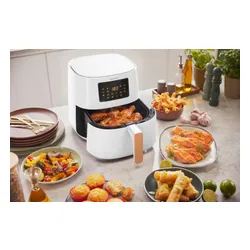 Air Fryer Frytkownica beztłuszczowa PHILIPS Essential Connected Ovi XL HD9280/30 Biały (Wi-Fi)