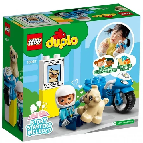 LEGO Duplo 10967 Motocykl Policyjny