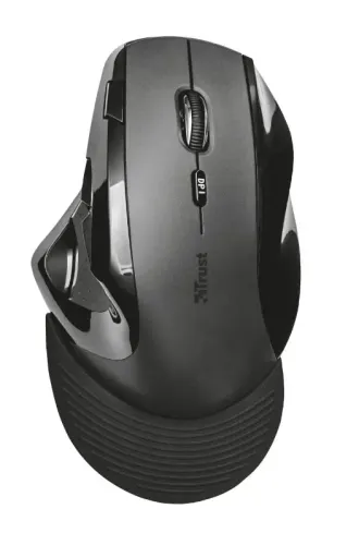 Myszka Trust Vergo Ergonomic Wireless Comfort Czarny