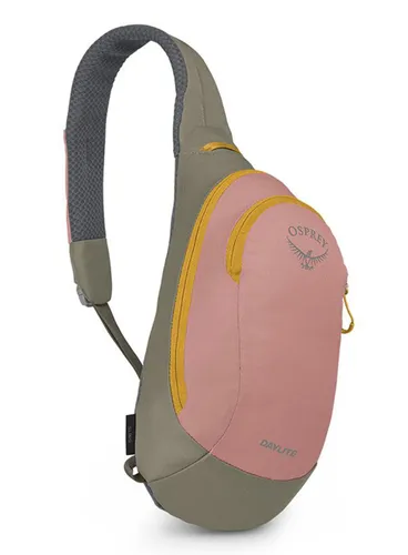 Рюкзак на одно плечо Osprey Daylite Sling-ash blush pink / earl grey