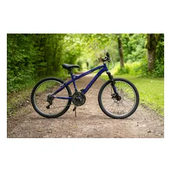 Rower dziecięcy HUFFY Extent 24 cali dla chłopca Fioletowy