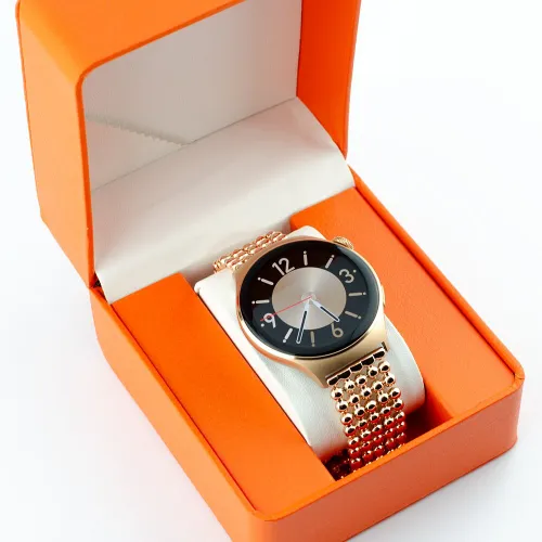 Smartwatch LUNA Velvet 46mm Różowo-złoty