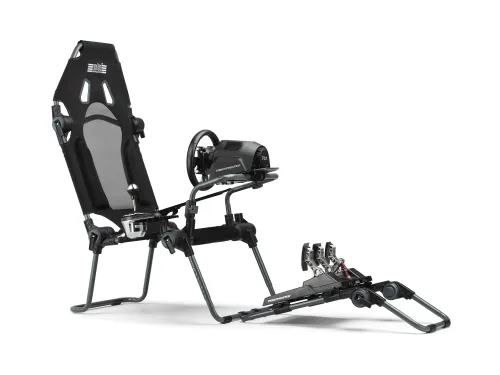 Fotel Next Level Racing NLR-S015GR F-GT Lite Carbon Grey Edition Wyścigowy do 130kg Czarno-szary