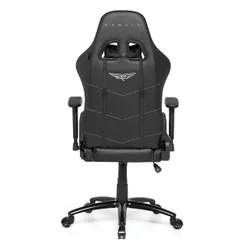 Fotel GAMVIS Phantom Large Czarny (białe elementy)