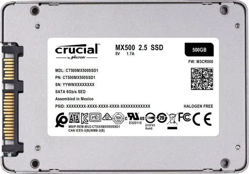 Crucial MX500 2TB 2.5 " SATA III SSD (CT2000MX500SSD1)