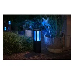 Zewnętrzna latarnia Philips Hue Outdoor Pedestal Light Black 17431/30/P7