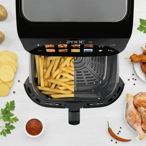 Air fryer Tesla AirCook DualHeat QD73 XXL 2200W 9l