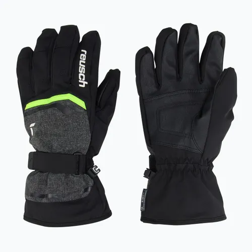 Rękawice narciarskie Reusch Outset R-Tex XT black/black melange/neon green