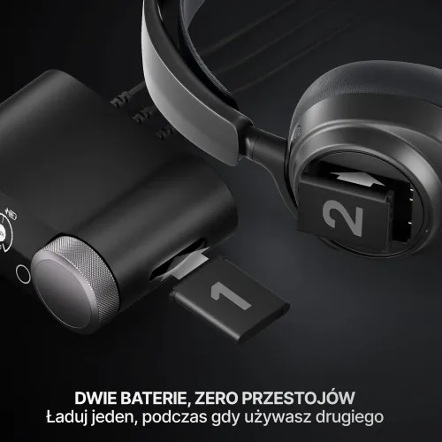 Słuchawki bezprzewodowe z mikrofonem SteelSeries Arctis Nova Pro Omni Nauszne Czarny