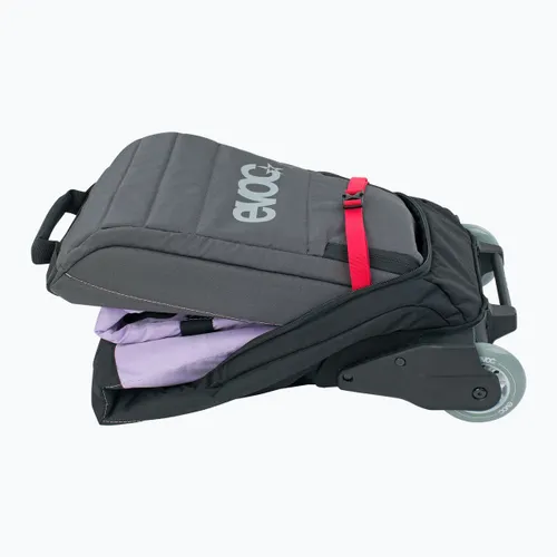 Pokrowiec na narty Evoc Ski Roller carbon grey/purple rose/black 175 cm