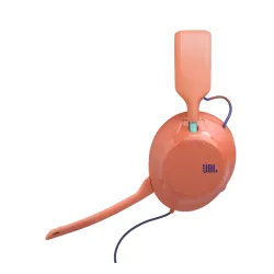 Słuchawki przewodowe z mikrofonem JBL Quantum 120 Nauszne Koralowe