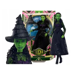 LALKA WICKED ELFABA ZIELONA CZAROWNICA lalka filmowa + akcesoria HXT62