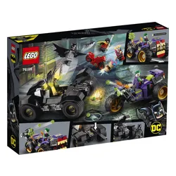 Конструктор Lego DC трехколесный мотоцикл Джокера (76159)