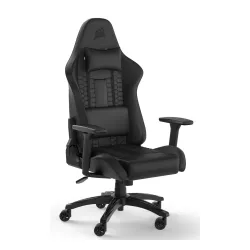 Fotel Corsair TC100 RELAXED Leatherette Gamingowy do 120kg Skóra ECO Czarny
