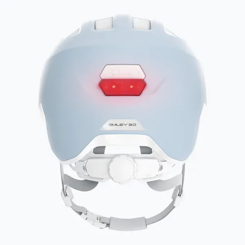 Kask rowerowy dziecięcy ABUS Smiley 3.0 ACE LED pure aqua