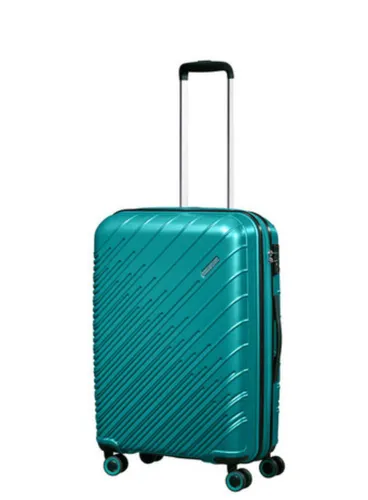 American Tourister Speedstar Orta Genişletilebilir Bavul - Deep turquoise