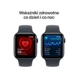 Apple Watch SE 2gen GPS koperta 44mm z aluminium Północ pasek sportowy Północ S/M